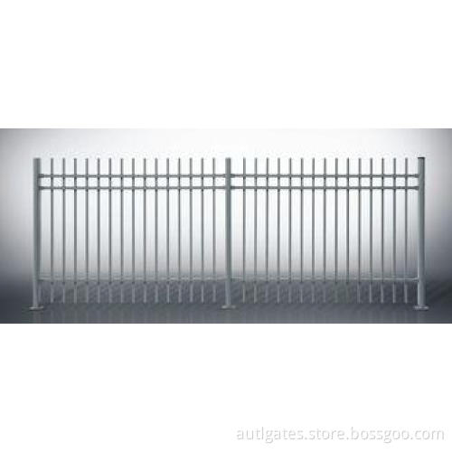 Light Weight Ornamental Aluminum Fence For Factory / Worksh
